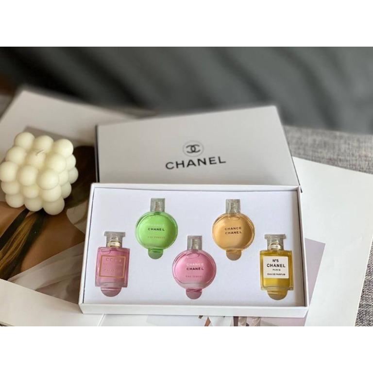 AUTHENTIC BEST BUY CHANEL BOX GIFT SET 5IN1 (5*7.5ML)
