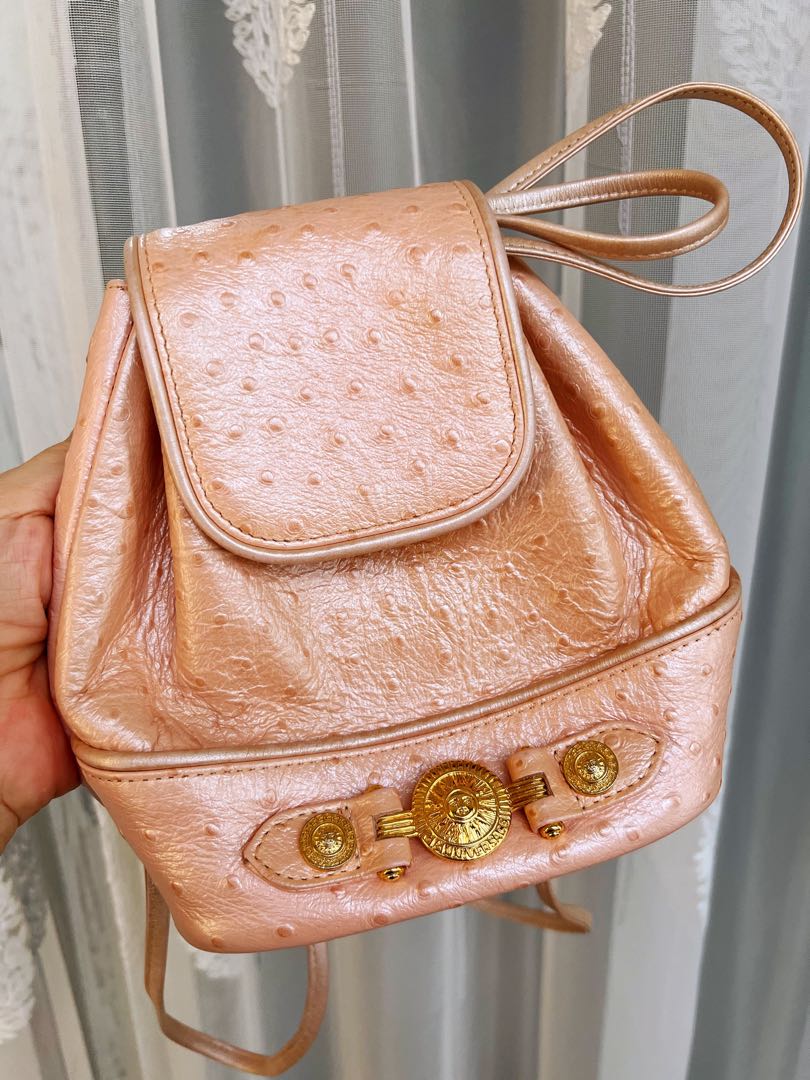 Authentic Vintage Versace 80’s Backpacks, Women's Fashion, Bags