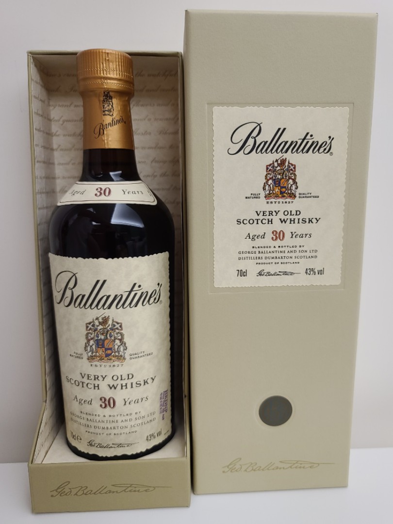 Ballantine's 百齡罈30年舊裝700ml 43% 禮盒裝