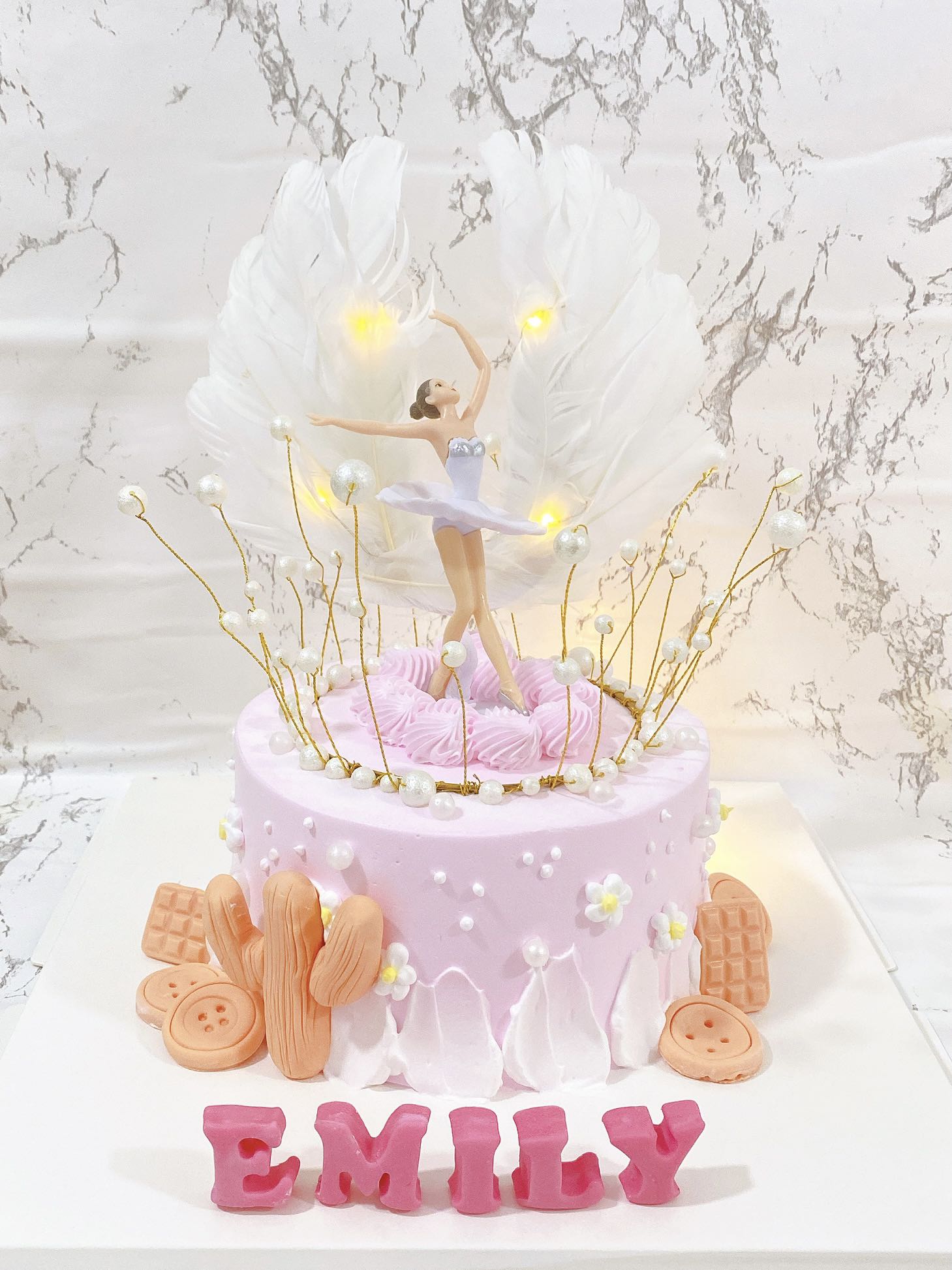Ballerina Ballet Cake, Food & Drinks, Homemade Bakes on Carousell