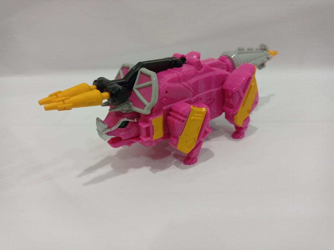 Bandai Power Rangers Dino Charge Stego Tricera Zord Zyudenchi