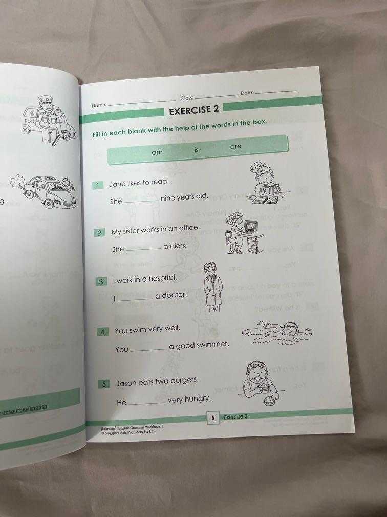 Brand new SAP Learning English Grammar Workbook 1, Hobbies & Toys ...