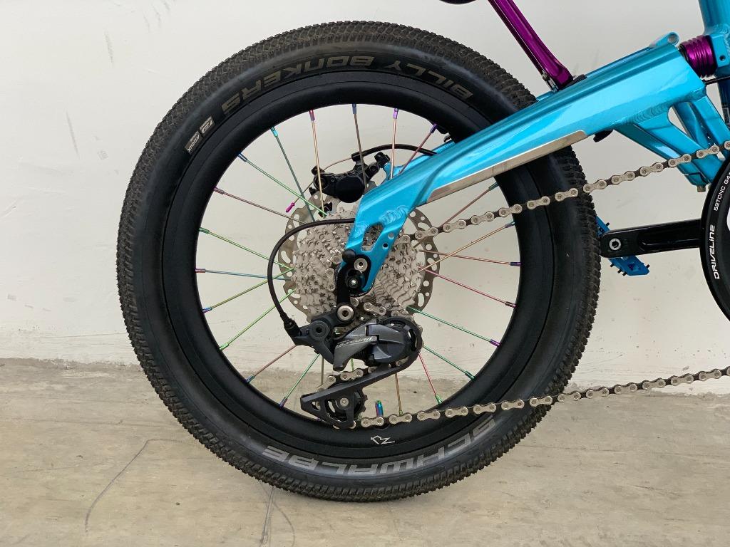 (Birdy Alloy Wheels) BZ Bikes - BZ Custom Hand-built Wheel for Birdy ...