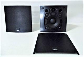 Ceratec MicroSat Speakers AM15S 2-way Satellite Bookshelf book shelf stereo ceratec