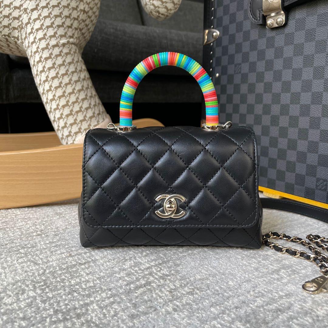 Chanel Coco Handle Extra Mini, Luxury, Bags & Wallets on Carousell