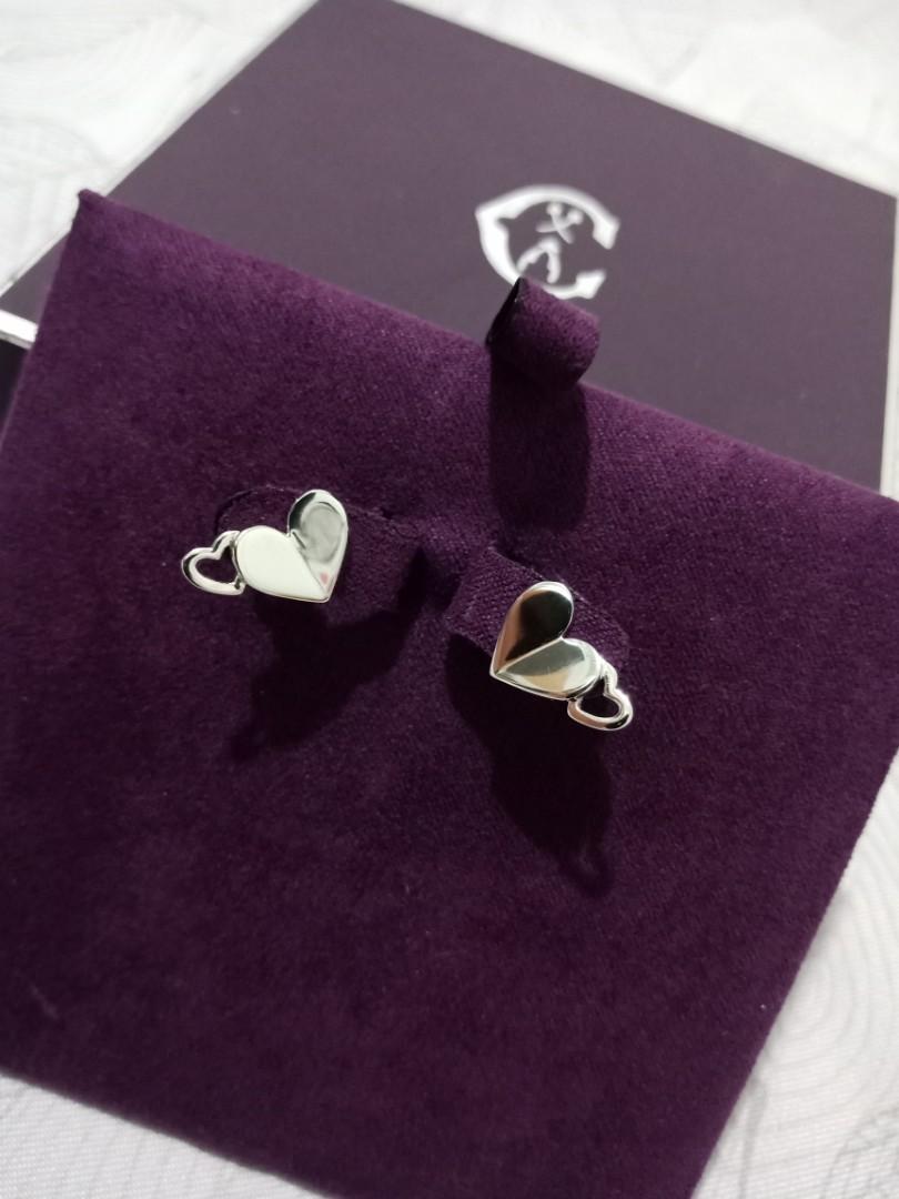 Charriol mouni sales heart earrings