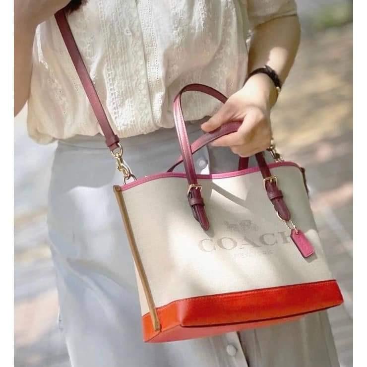 mollie tote 25 in colorblock