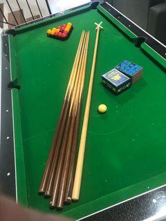 Coin token Snooker table desk billiard meja pool