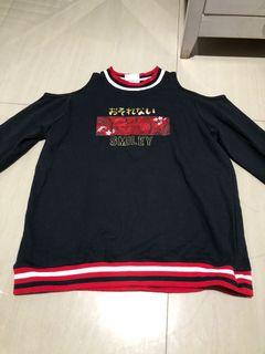 COLORBOX SMILEY SWEATER M
