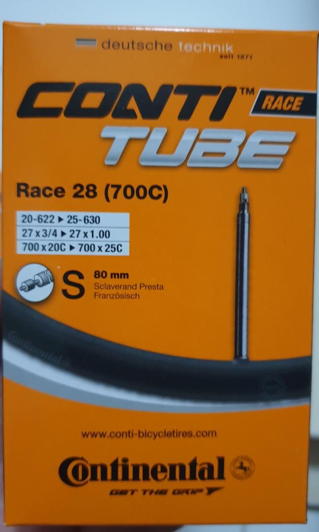 Continental inner shop tubes 80mm valve