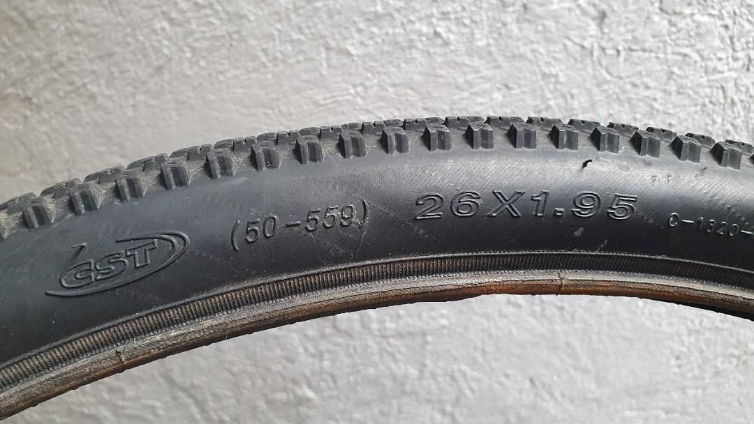 CST Jet TPI 27 with inner tube, Sports Equipment, Bicycles & Parts ...