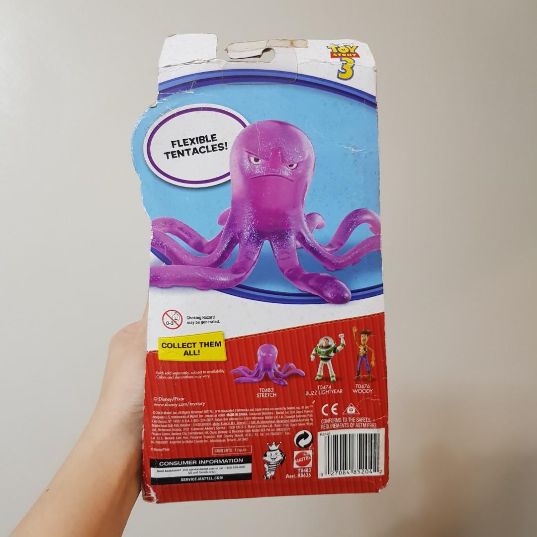 Disney Pixar Toy Story 3 Stretch Octopus Figure By Mattel, Hobbies & Toys,  Toys & Games On Carousell