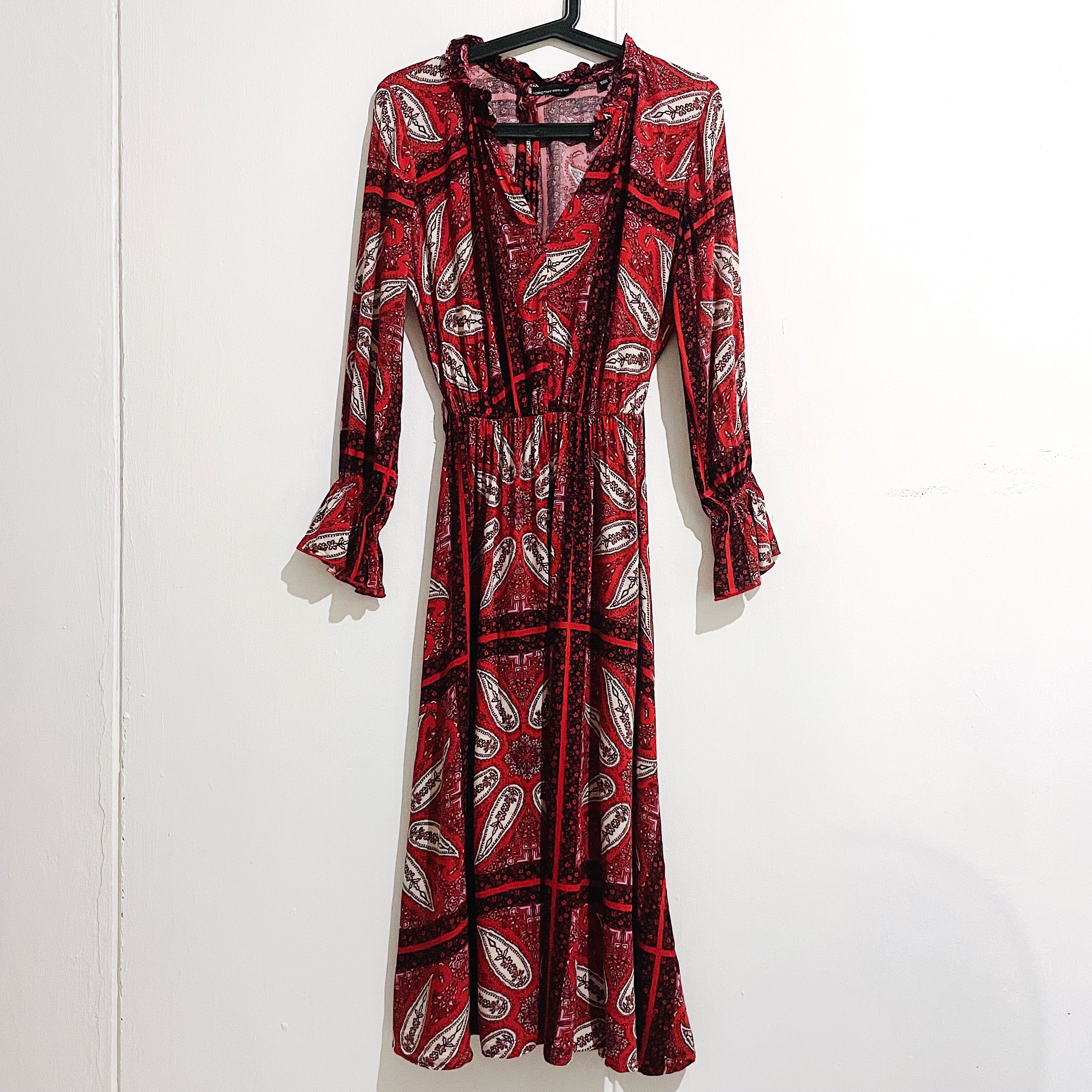 Dorothy perkins paisley dress clearance