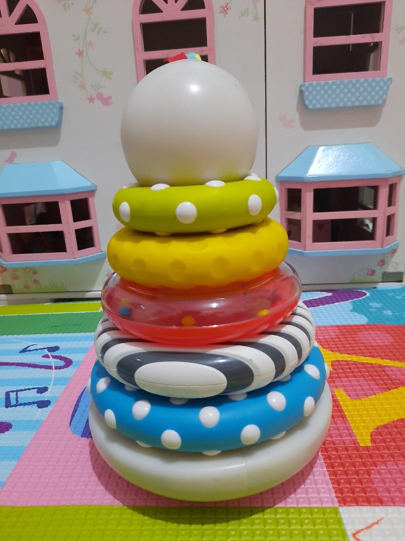 ELC Little Senses Glowing Sensory Stacking Rings, Toys & Collectibles