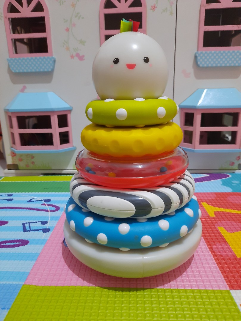 ELC Little Senses Glowing Sensory Stacking Rings, Toys & Collectibles