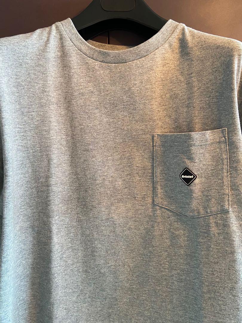 F.C.Real Bristol MINI EMBLEM POCKET TEE, 男裝, 上身及套裝, T-shirt