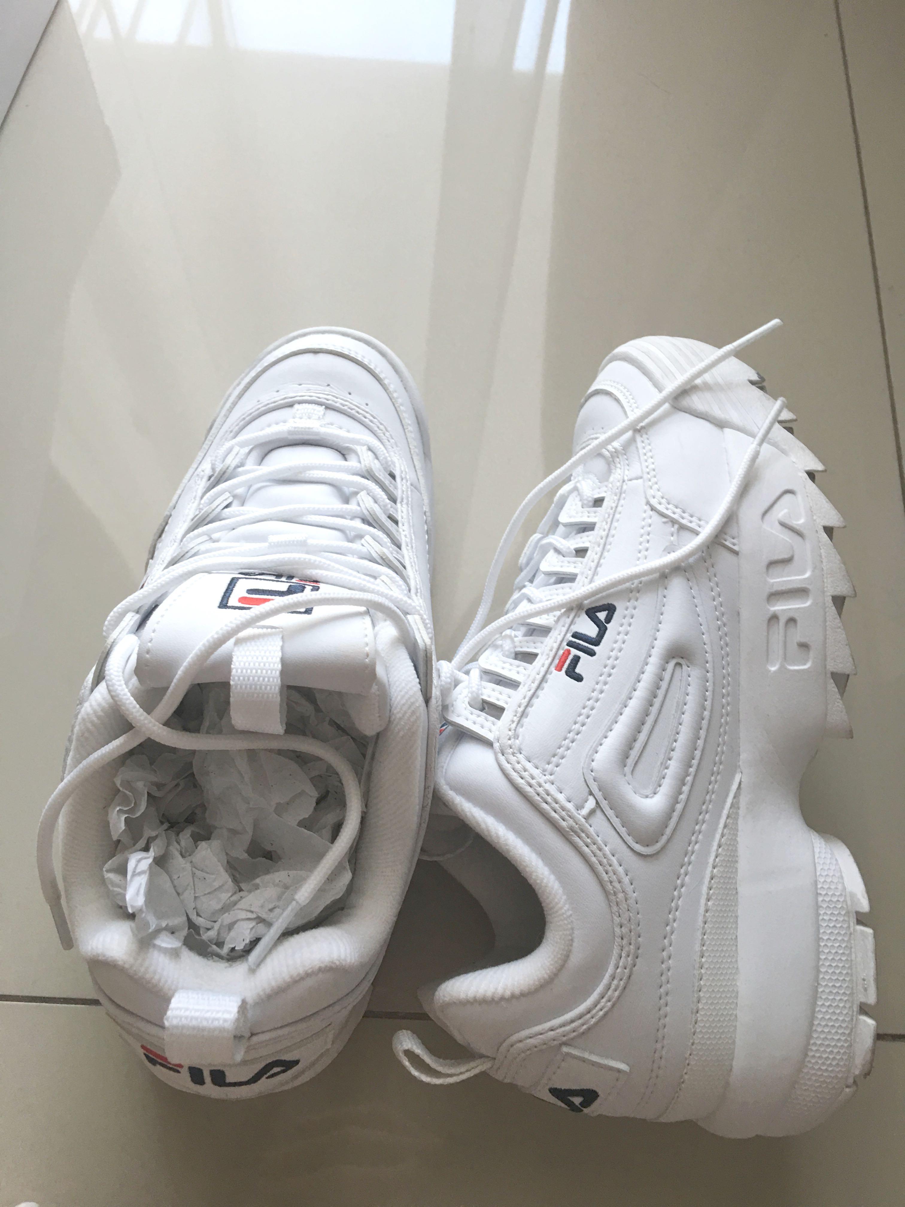 Fila disruptor shop 2 homme beige