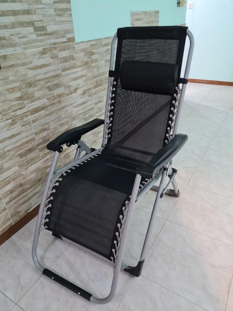 Foldable Arm Rest Chair, Furniture & Home Living, Furniture, Chairs on