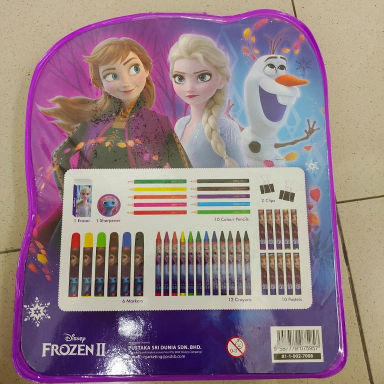 Frozen Crayon + Color Pencil Set, Books & Stationery ...