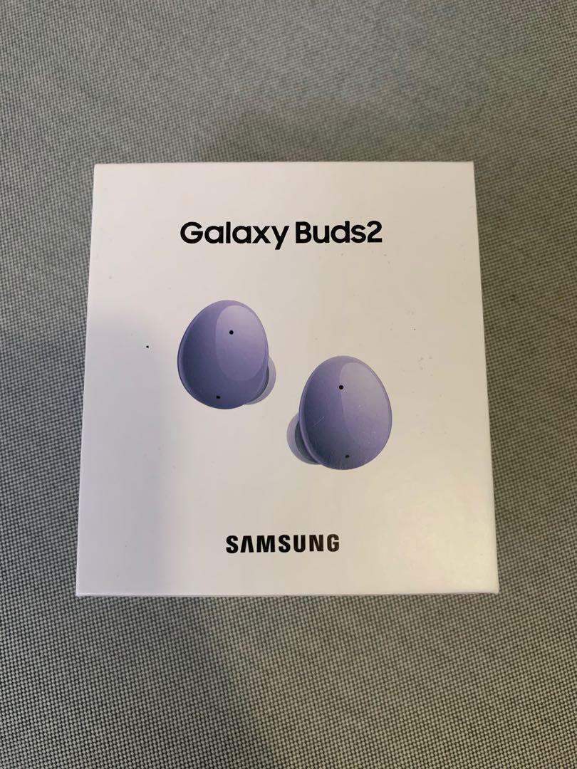 全新原封三星Galaxy Buds2 Samsung 藍牙耳機lavender 紫色原廠1年保用