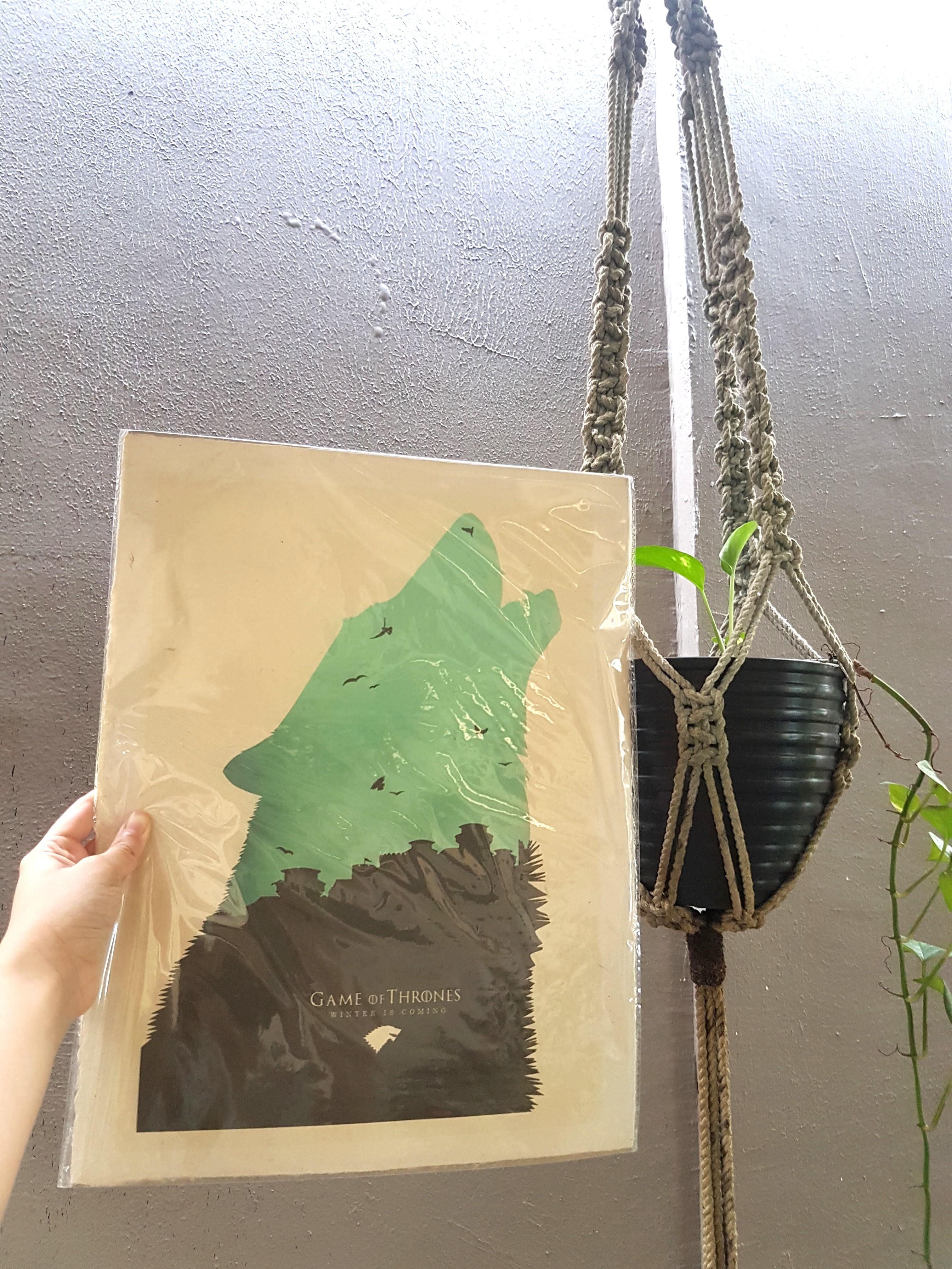 Game of Thrones Poster (Category: Storybooks) located in Manila. Submitted by bratzbaby (Listing ID 1117294704, Image 1). Description: RFS: Decluttering Shipping fee c/o buyer Mode of Shipment: Gogoexpress / Lalamove / Grab / Mr. Speedy Mode of Payment: Gcash (First to Pay Basis).