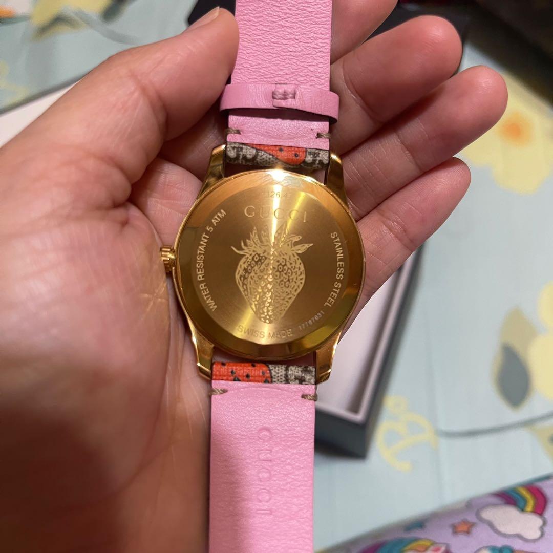Strawberry best sale gucci watch