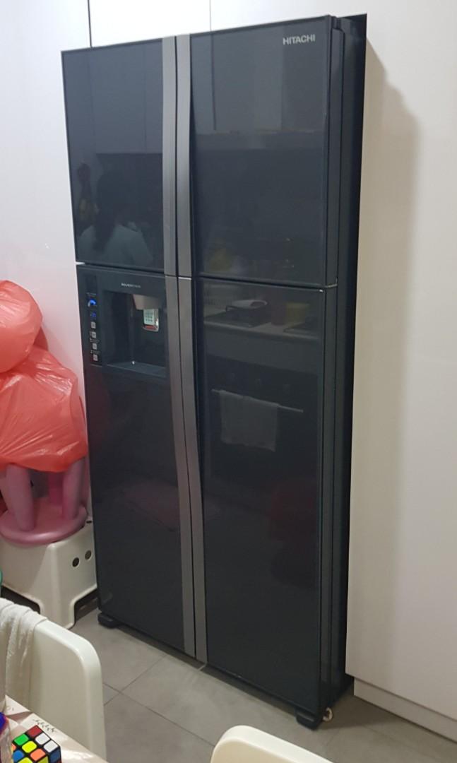 Hitachi high end fridge with water dispenser, TV & Home Appliances