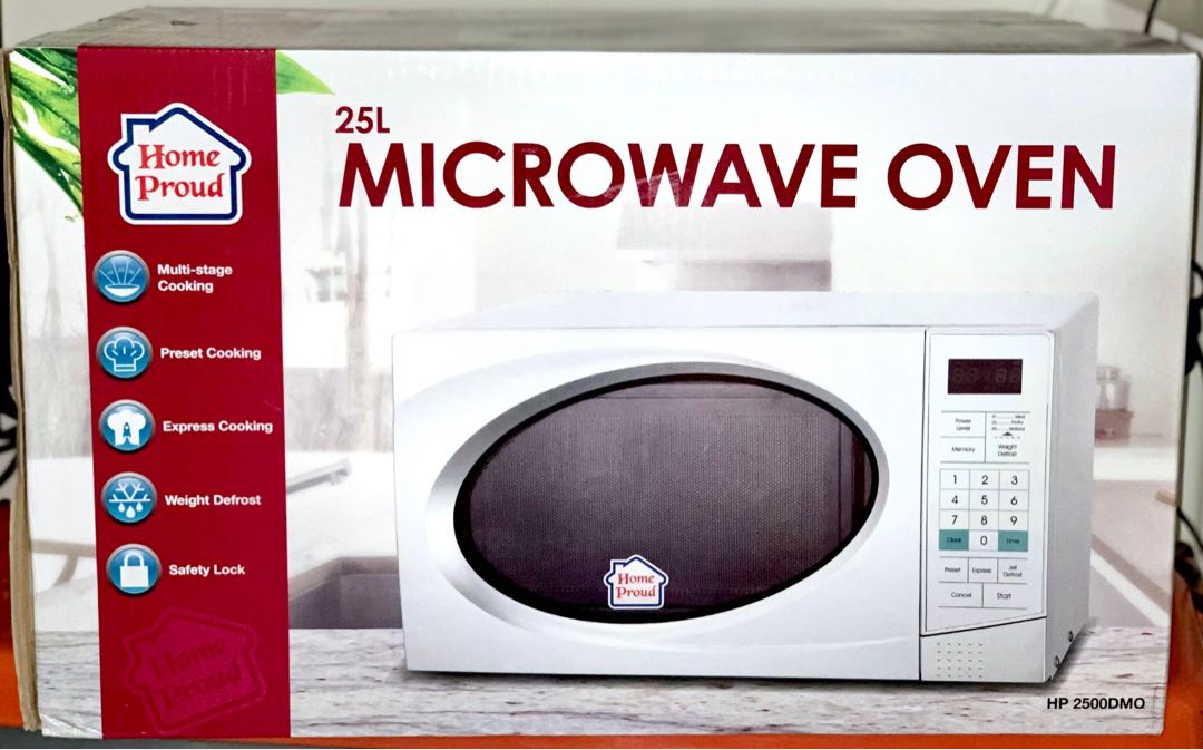 Home Proud Microwave Oven 25L, TV & Home Appliances, Kitchen Appliances