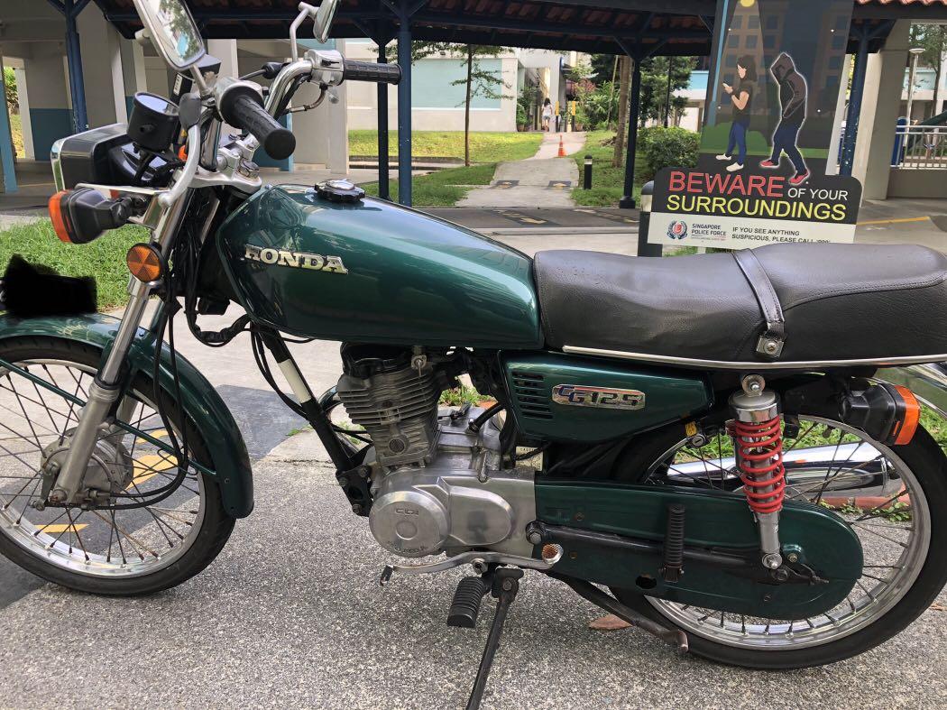 Honda CG125 1992 Motorcycles Motorcycles for Sale Class 2B on