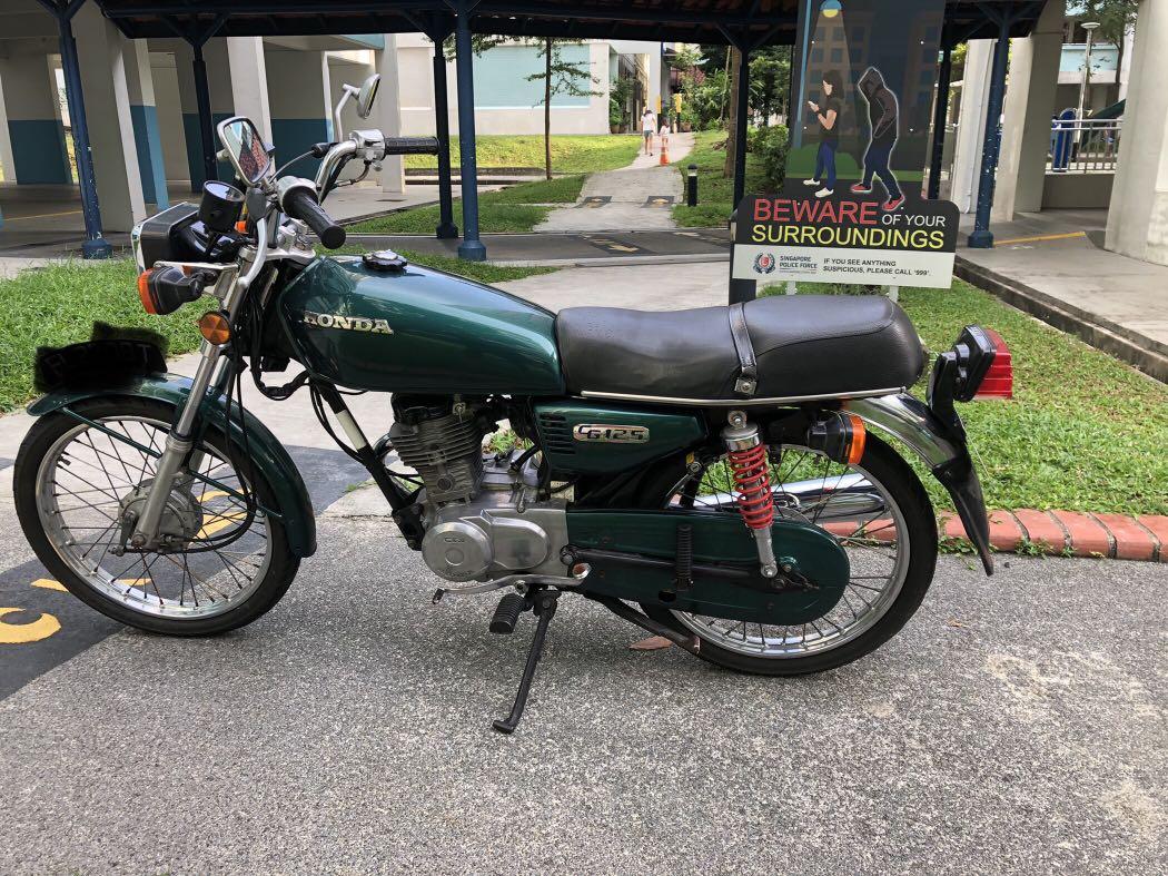 Honda cg 125 shop model 1992