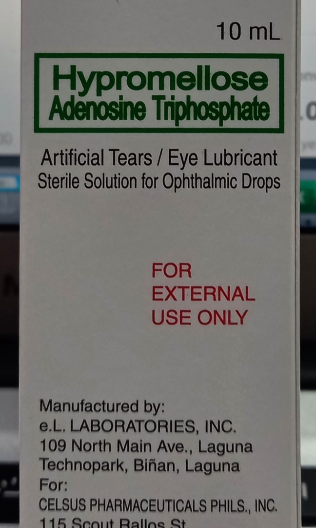Hypromellose eye top drops for dogs