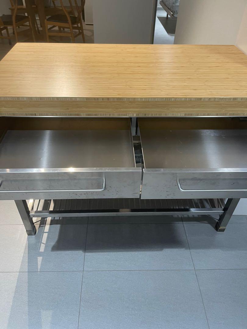 IKEA Kitchen Work Bench, Furniture & Home Living, Furniture, Other Home