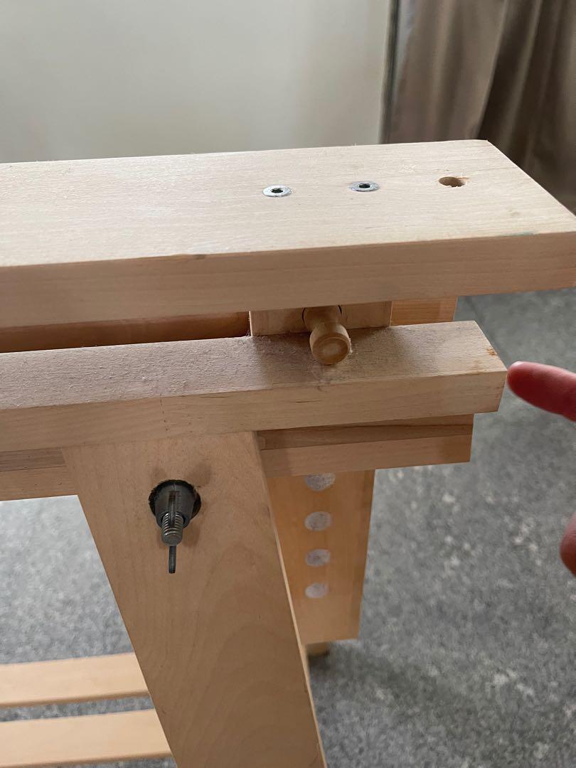 IKEA Mittback Trestle Table Legs, Furniture & Home Living, Furniture