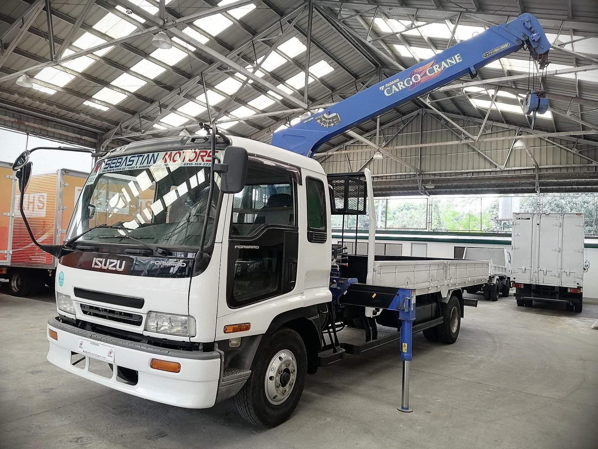 Isuzu Forward Boomtruck 20ft Crane 2.9tonner MOLYE 6HK1, Special