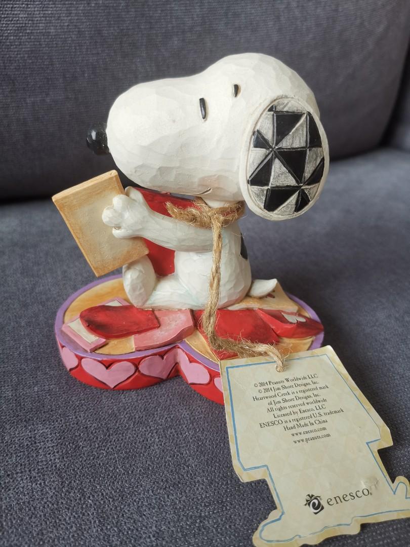 Jim shore Peanuts puppy love figurine Valentine 4055652, Hobbies & Toys