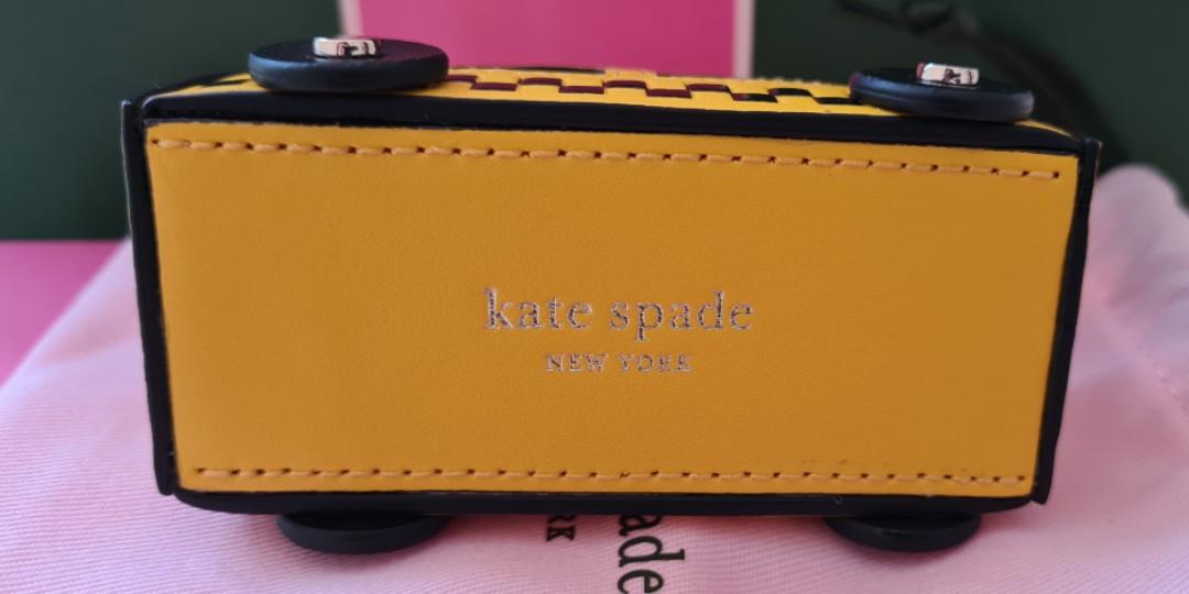 Kate spade taxi keychain sale
