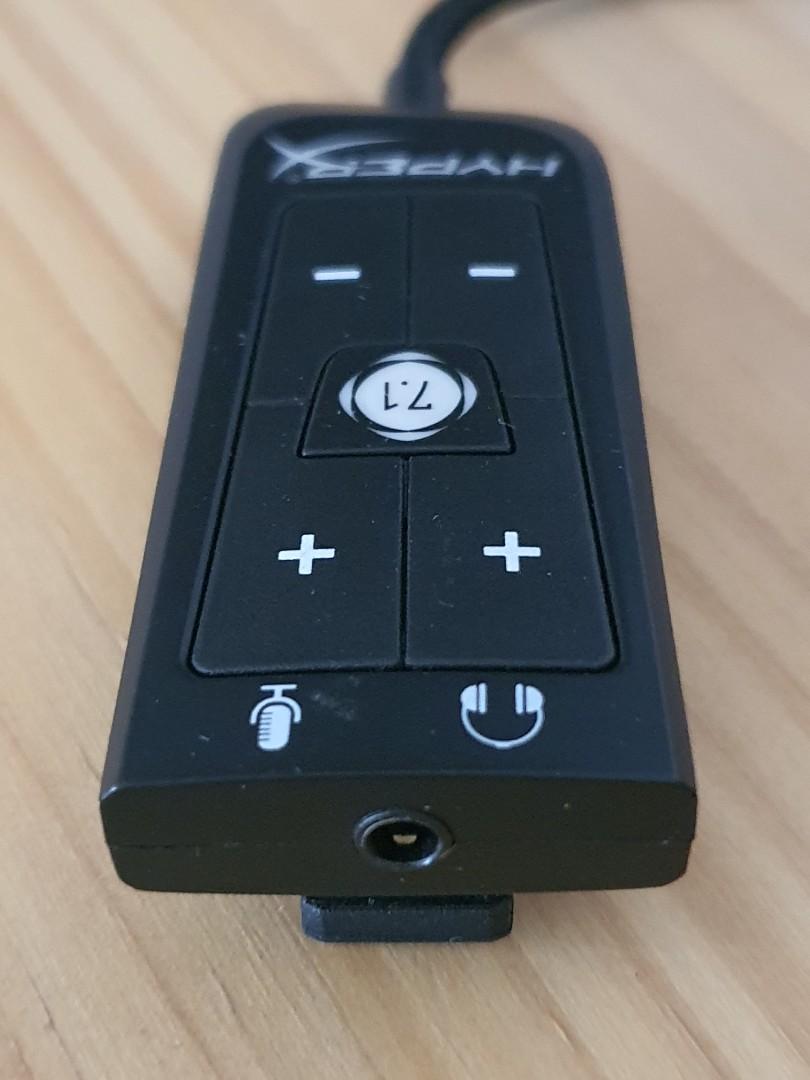 Kingston HyperX Cloud II USB 7.1 Sound Card, Audio, Headphones