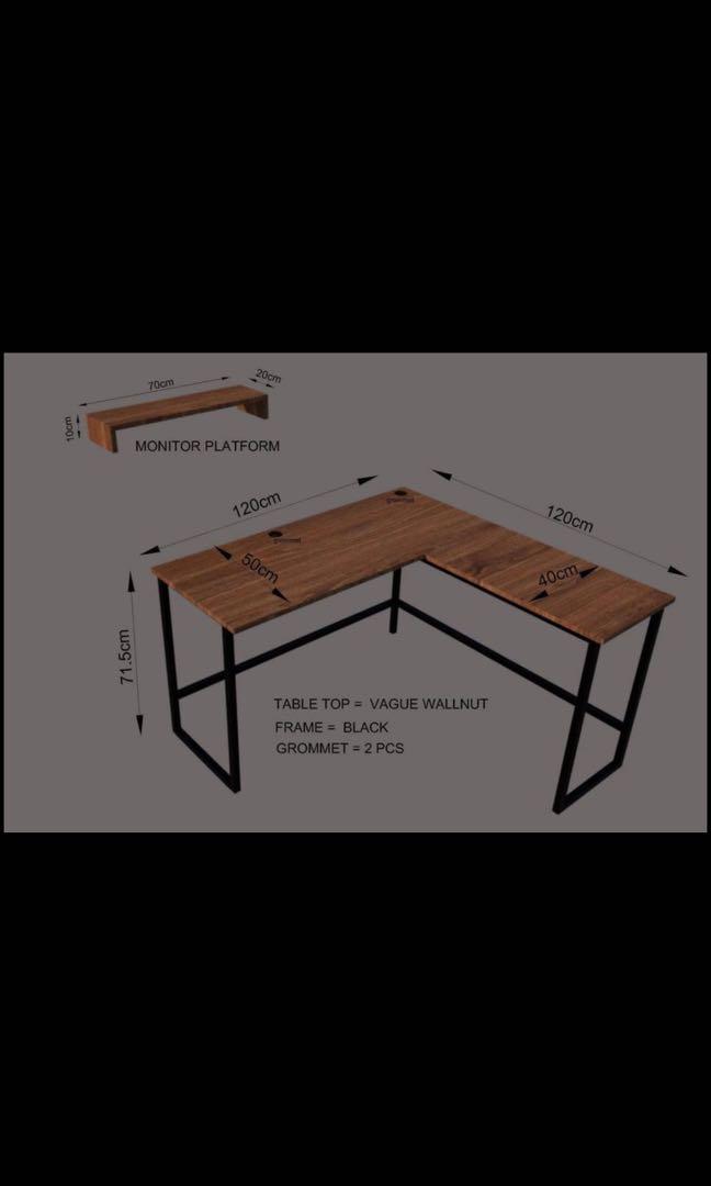 Custom Table For Work From Home Setup, Custom Table Dimensions