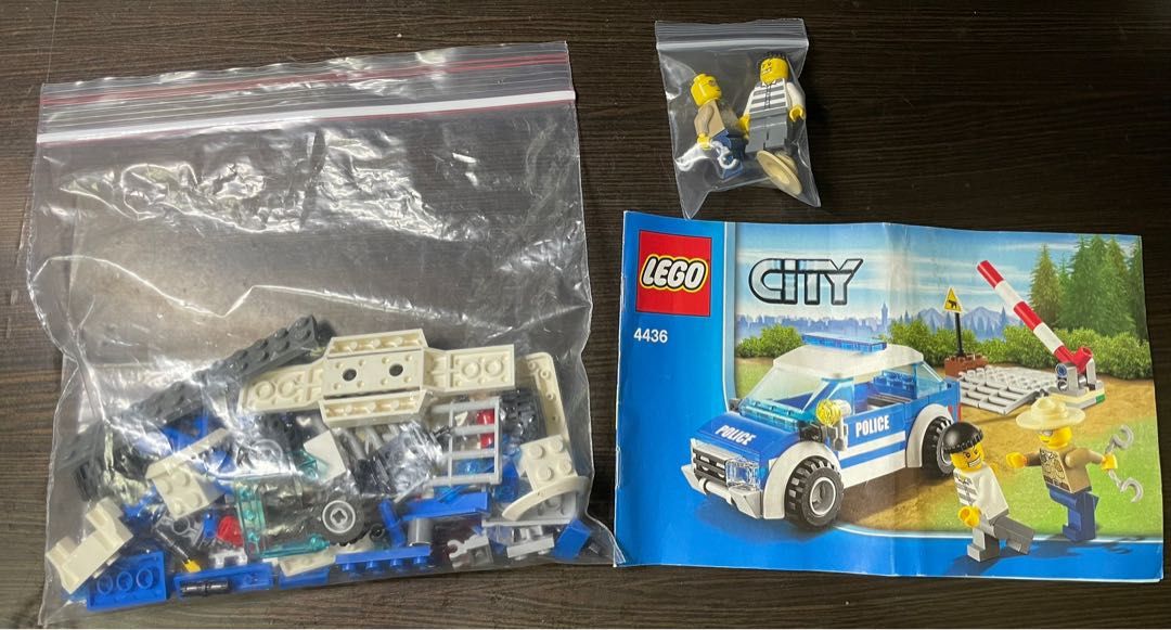 Lego City 4436 Patrol Car, Hobbies & Toys, Toys & Games on Carousell