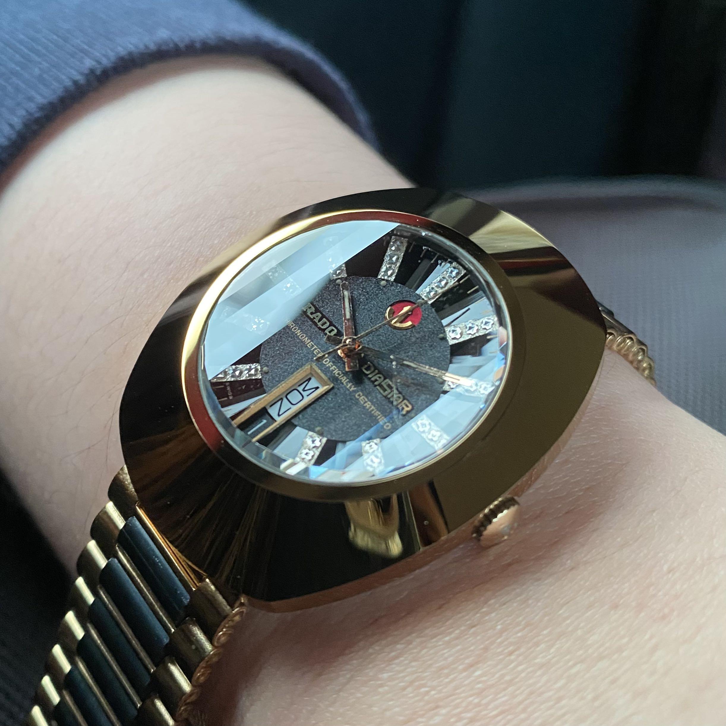 Rado diastar hotsell black