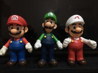 Mario and Luigi figures 8.5-9inches bundle
