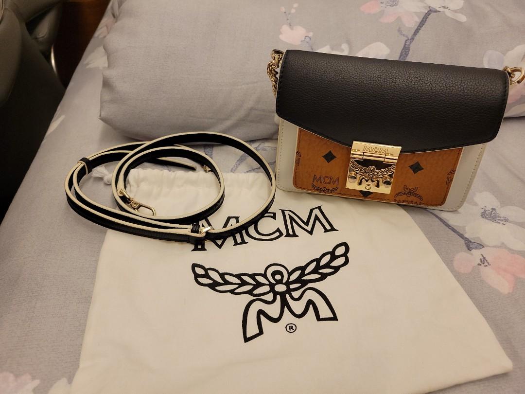 Mcm patricia 2024 crossbody black