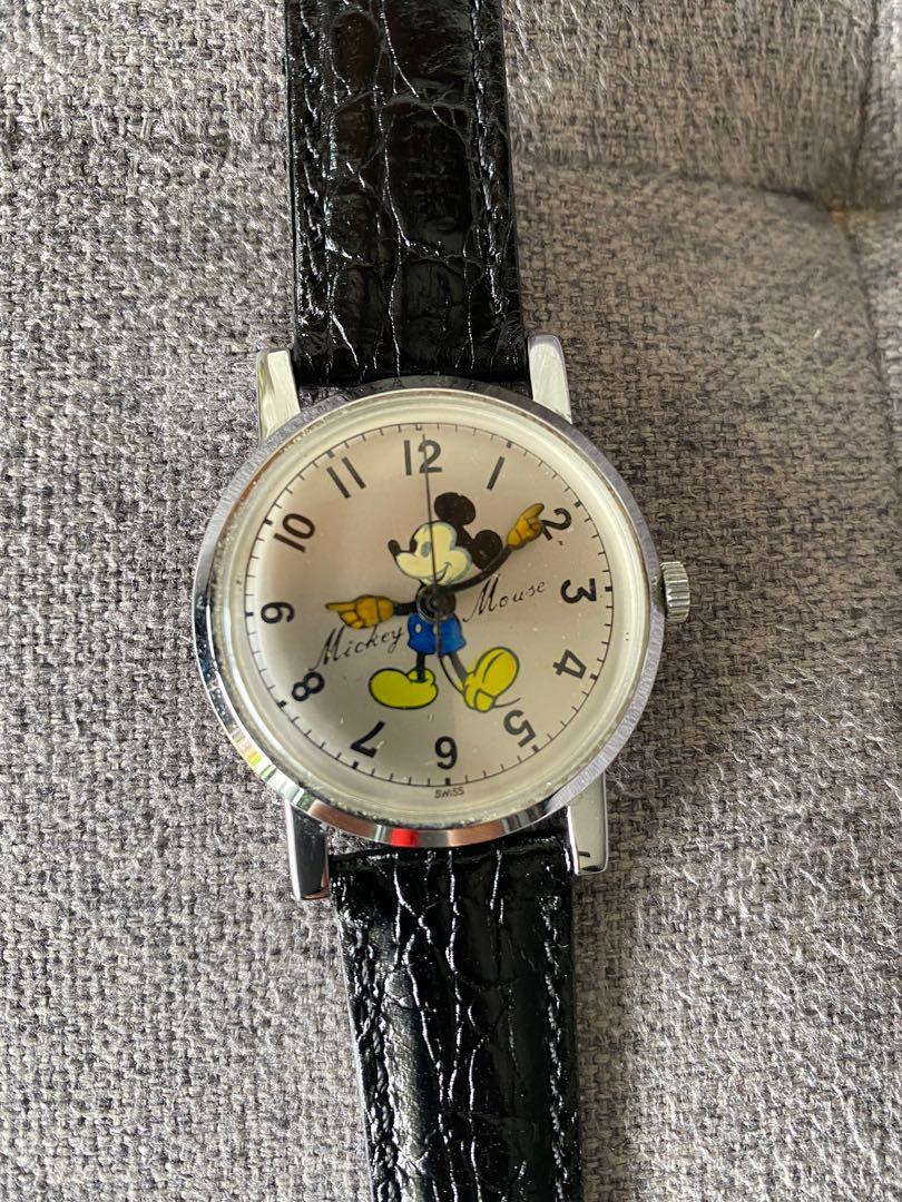 Mechanical mickey sales mouse watch