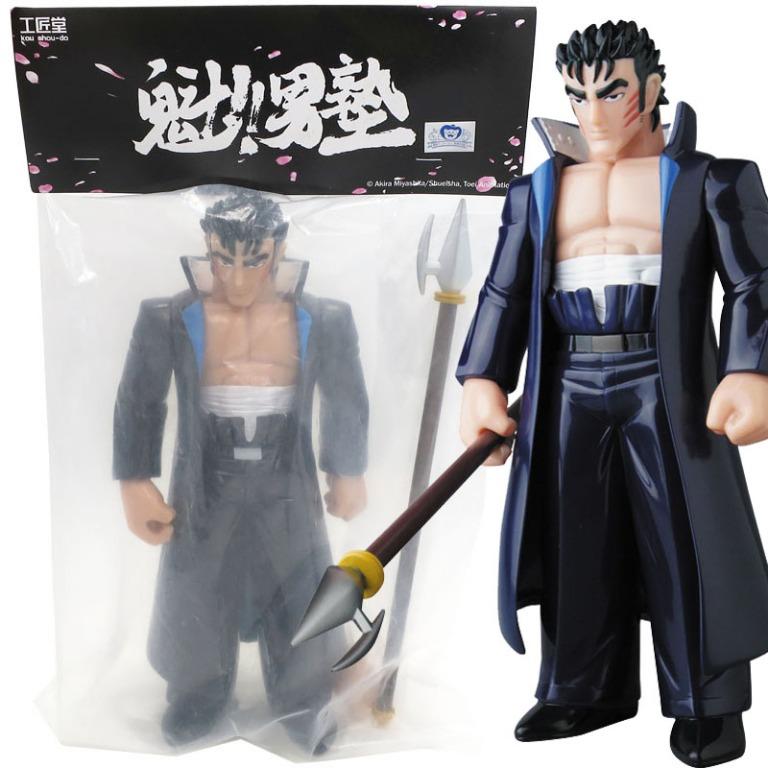 Medicom Toy ソフビ 搪膠軟膠大膠 25cm 魁 男塾伊達臣人 Medicom X Kou Shou Do Soft Vinyl Sofubi Sakigake Otokojuku Omito Date Figure 興趣及遊戲 玩具 遊戲類