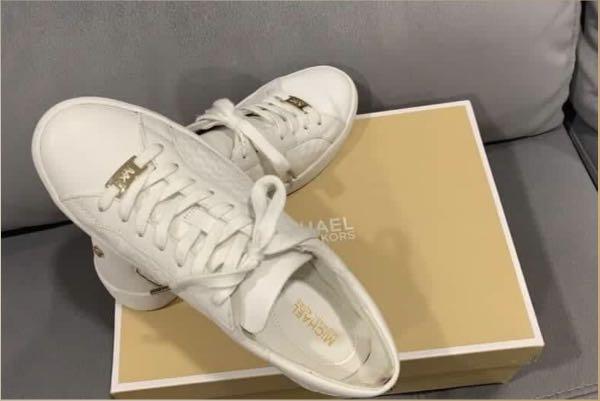 Michael kors colby sneaker white outlet