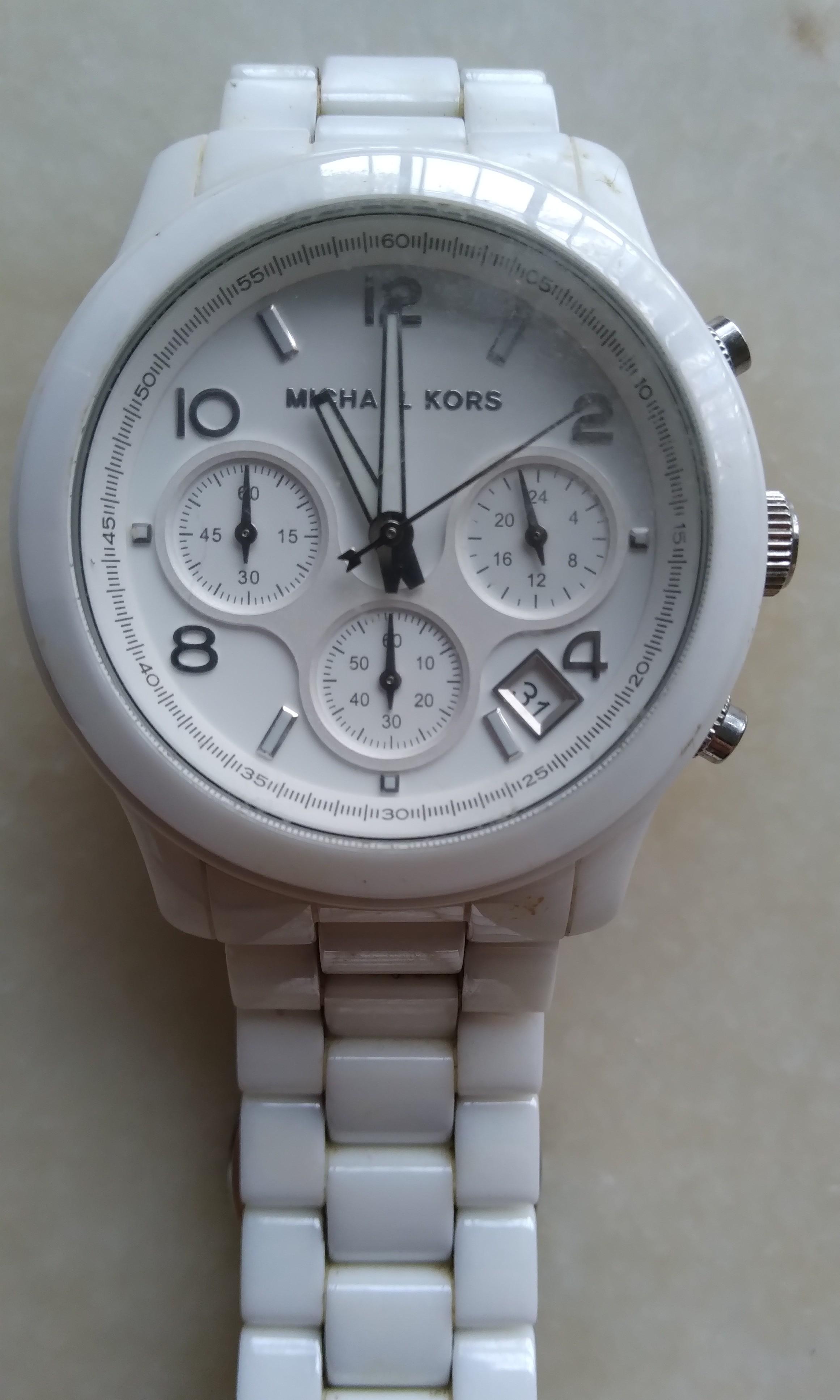 Michael Kors MK5161 Ceramic Watch (Authentic), Women's Fashion, Watches &  Accessories, Watches on Carousell