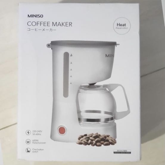 MINISO Coffee Maker TV Home Appliances Kitchen Appliances Coffee Machines Makers on Carousell