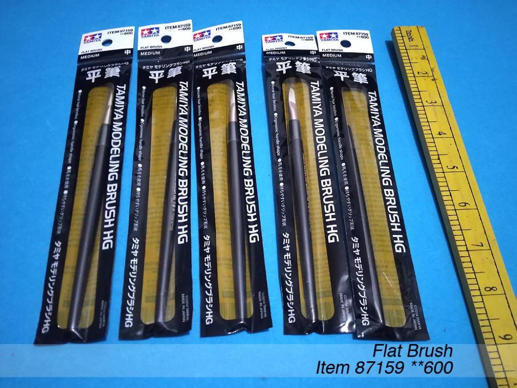 Modeling Brushes / Tamiya Brushes (Category: Craft Supplies & Tools) located in Quezon City. Submitted by nextnoel (Listing ID 1117421894, Image 1). Description: Tamiya brushes for sale for 50pesos per piece: #87013 #87014 #87015 #87016 #87018 #87028 #87029 #87045 #87046 #87047 #87083 #87159 Visit my page for more: https://www.facebook.com/H0dgeP0dge/.