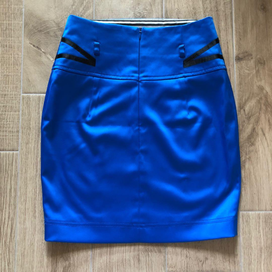 Blue skirt outlet river island