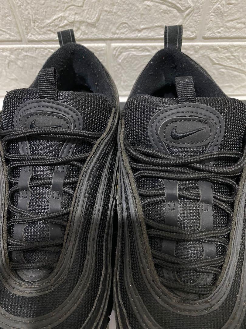 Nike Air Max 97 All Black Reflective Men s Fashion Footwear